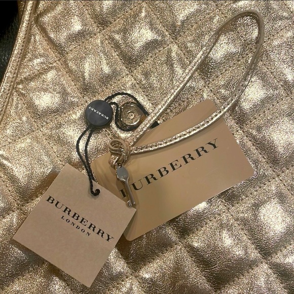 Burberry Brooke Gold Shoulder Bag - Picture 4 of 15